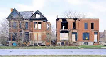 detroit - blighted city