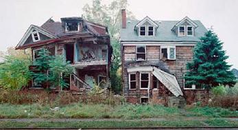 detroit - blighted city