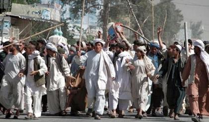 riots in Afghanistan over Qur'an burning
