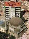 A mosque stood with a few other structures amid the rubble of collapsed buildings in the town of Golcuk, 60 miles east of Instanbul