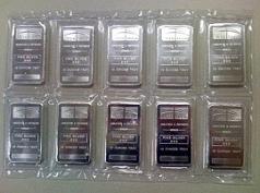 NTR 10 ounce silver bars