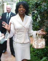 Oprah Winfrey At Hotel Bel Air in January, 2004
