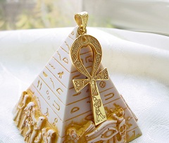 Gold Ankh Pendant
