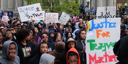 What Do a Thousand Idiots Look Like? A 'Justice for Trayvon' march in Minneapolis.