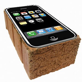 jailbreaking your iPhone can 'brick' it.