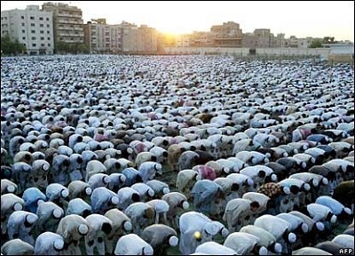 millions of muslims