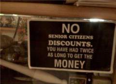 senior discounts