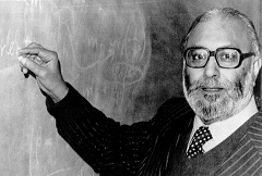 In this picture taken on Oct 15, 1979, the first Pakistani Nobel Prize laureate Professor Abdus Salam, pictured in London, England after he heard the news that he was joint winner of the 1979 Nobel Prize for Physics.