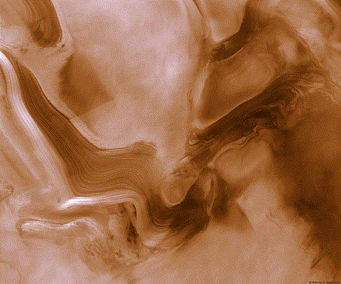 north pole of Mars