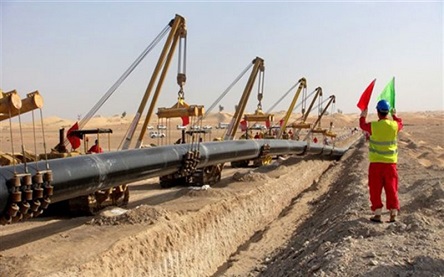Abu Dhabi has completed a pipeline that will cut across much of the UAE’s barren desert to transport massive quantities of crude from its oilfields straight to the Indian Ocean