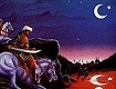In the pre-islamic Turkish worship of celestial objects, lies the usage of Turkish Muslims of the crescent Moon as their symbol.