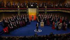 Dr. McDonald formally received his Nobel Prize from King Carl XVI Gustaf of Sweden in a ceremony at the Stockholm Concert Hall 2015