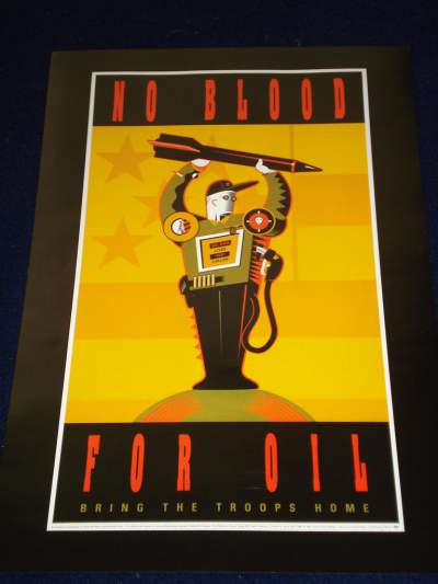 no blood for oil