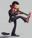 obama shooting himself in foot