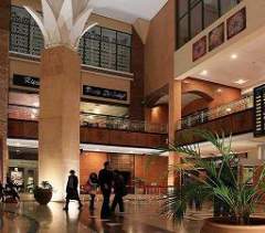 The interior of the new Marrakech train station. 2009