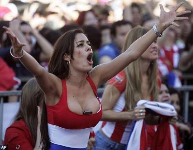 Larissa Riquelme, a curvy Paraguay lingerie model