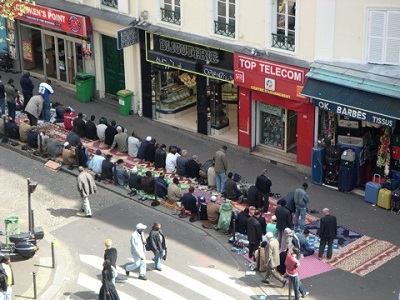 Praying in the Streets of Paris