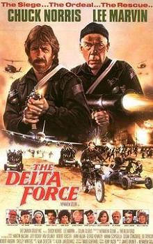 The Delta Force 1986 film poster