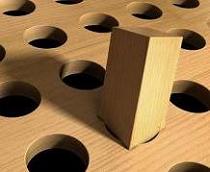 square peg round hole
