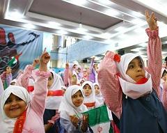 iranian children in school soon to be mine detectors