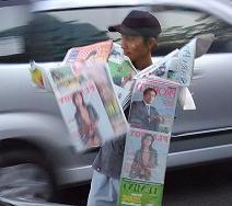 street seller - playboy indonesia
