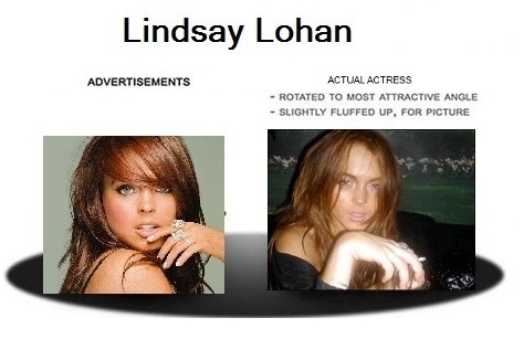fake images of lindsay lohan