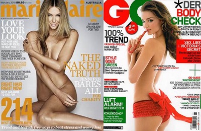 nudity in magazines