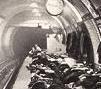 Elephant and Castle tube station during the Blitz