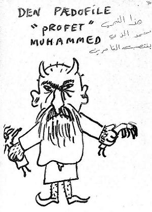 faked danish cartoons meant to spur Muslim riots