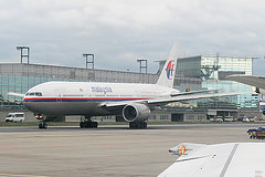 missing international passenger flight operated by a Boeing 777-200ER aircraft with 227 passengers and 12 crew members on board