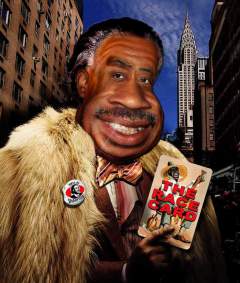 racecard player Al Sharpton