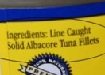 line caught solid Albacore Tuna Fillets