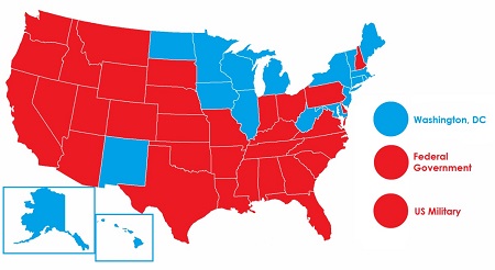 death penalty by state map