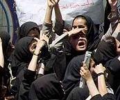 muslim women - ugly faces of terror