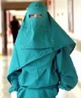 muslim hospital gown