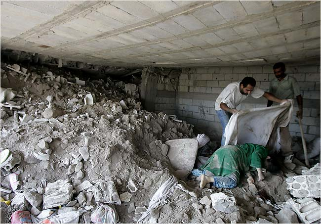 Suburban warfare: qana supposed massacre