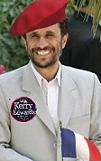Iran's president Mahmoud Ahmadinejad has gone French.