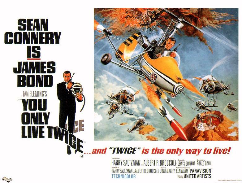 you only live twice poster james bond