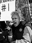 March on the Pentagon Anti-War Rally and Vietnam Vet / Iraq Vet Pro-War Counter Rally