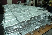A drug shipment recently seized in a Dominican port