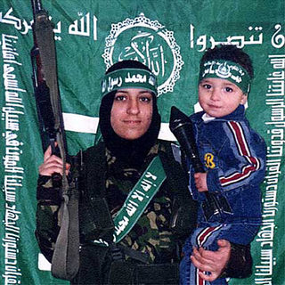 Muslim mommy and child