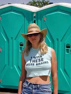 redneck babe with big breasts - I wish these were brains