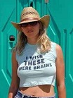 redneck babe with big breasts - I wish these were brains