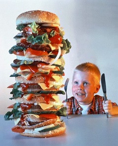 Funny Hungry Baby Picture