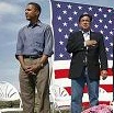 Obama not saluting the flag