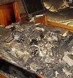 arson at rabbi's home in Ukraine