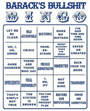 Obama Bingo