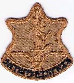 Israel defense forces patch