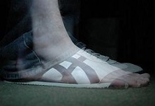 sneaker foot xray