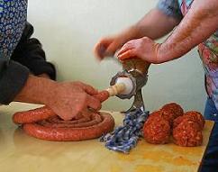 sausage making
